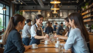 Táo Coffee Lạng Sơn tuyển nhân viên quán cafe phục vụ